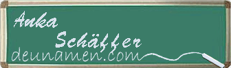 Anka Schäffer Visitenkarte